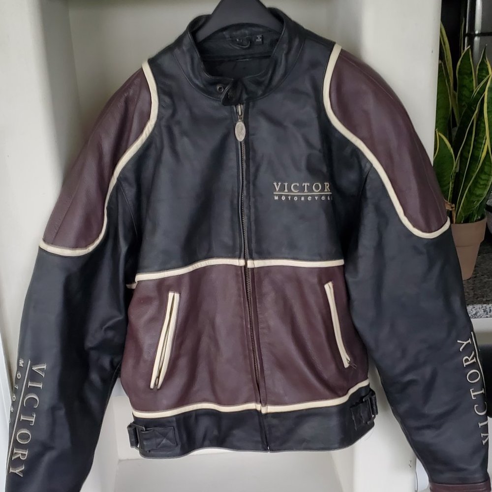 Victory Motocycle Leather Jacket